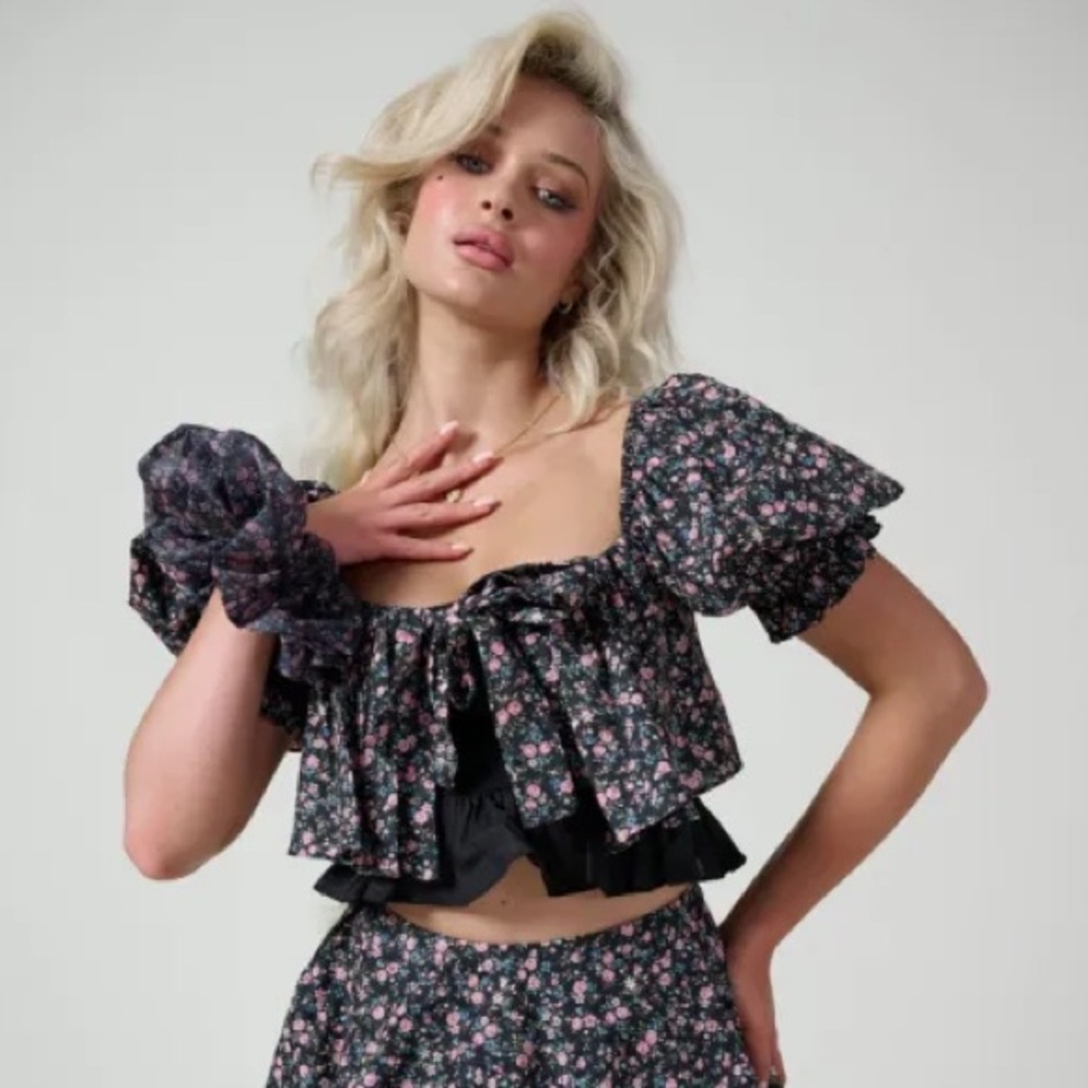 Selkie Garden Song Picnic Top XXL